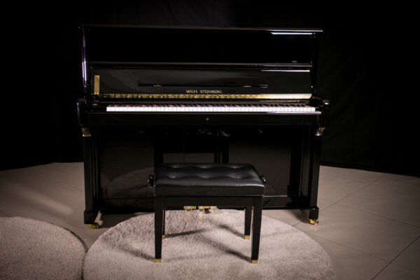 Wilh. Steinberg P-125E New Upright German Acoustic Piano (P125E / P 125E / Wilh.Steinberg / WilhSteinberg) - Image 3