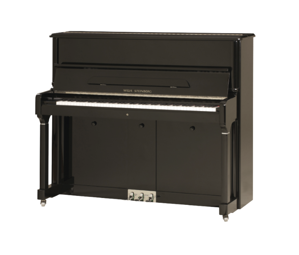 Wilh. Steinberg P-125E New Upright German Acoustic Piano (P125E / P 125E / Wilh.Steinberg / WilhSteinberg)